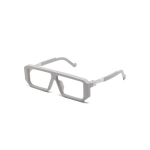 NWT Vava BL0030-LGRY-Mat SIL Light Grey Matte Silver Hinge Eyeglasses